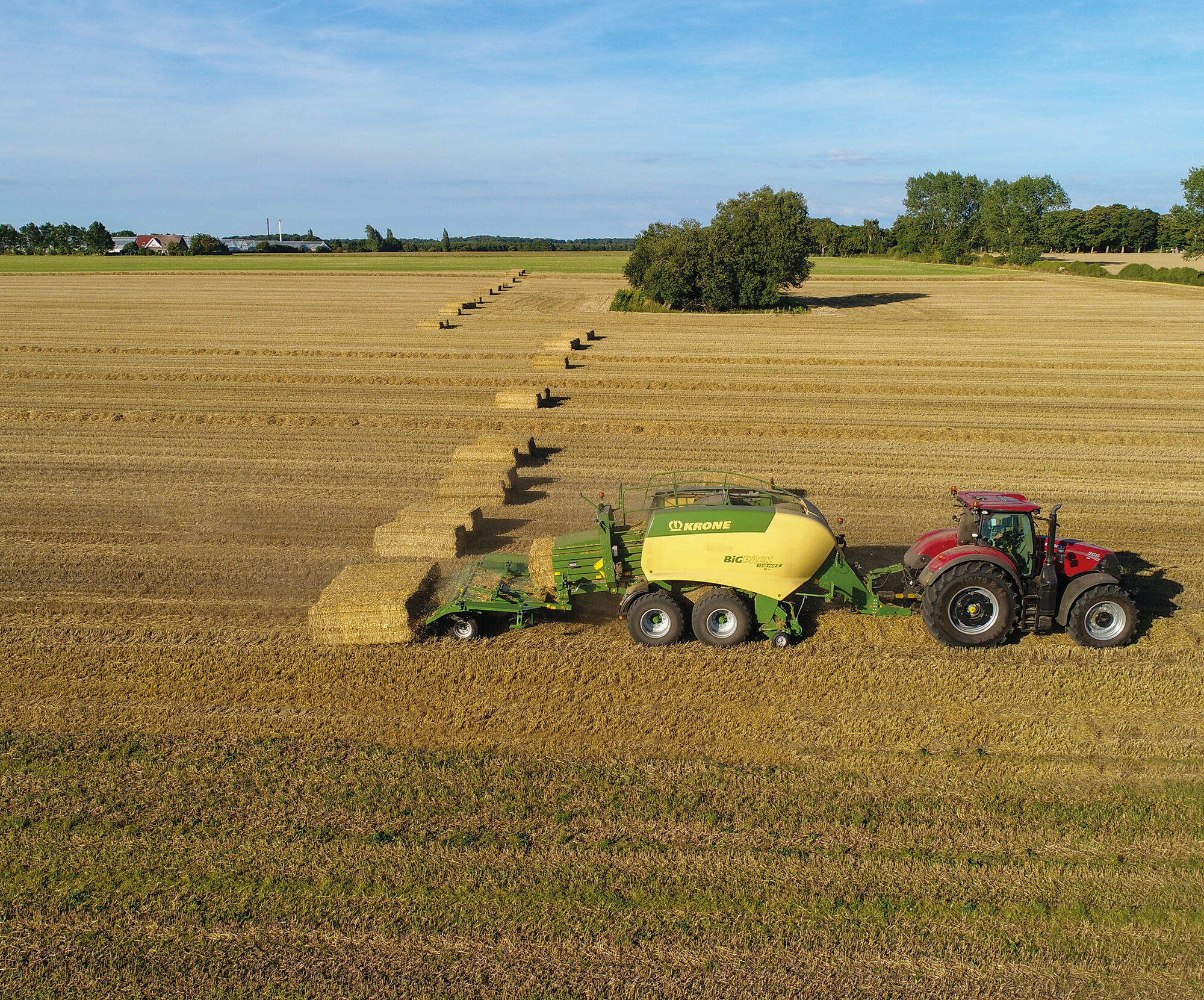 Krone presenteert gps-gestuurde balenafleg | Veehouderij Techniek