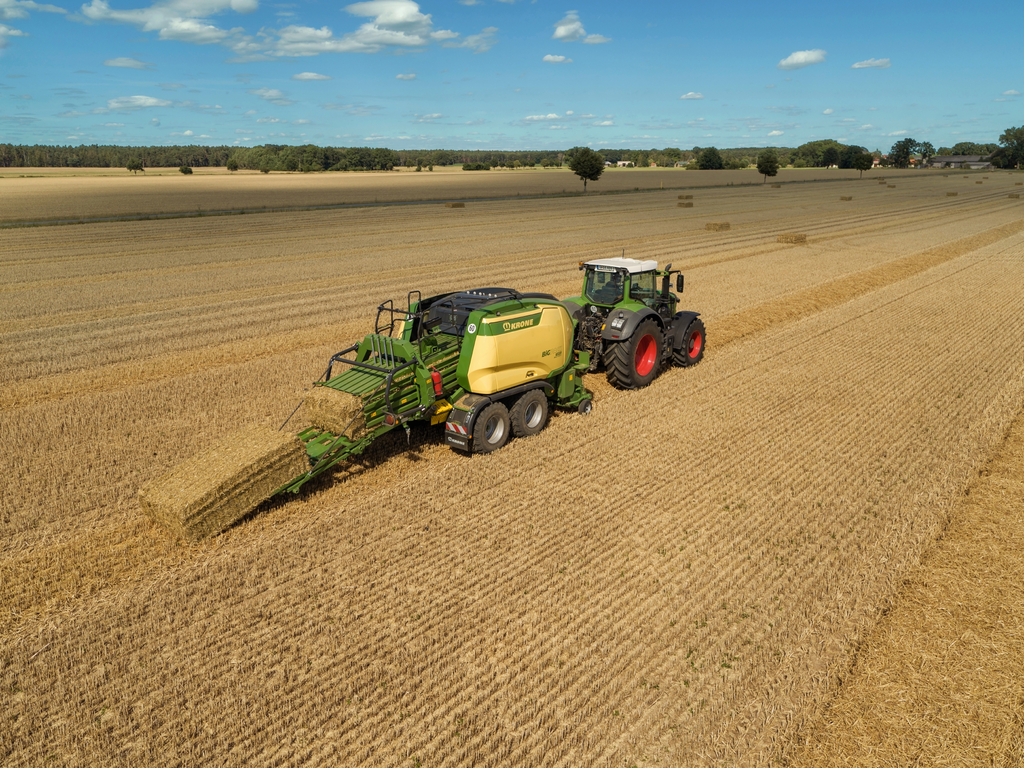 Krone V-knoper zonder touwresten | LandbouwMechanisatie
