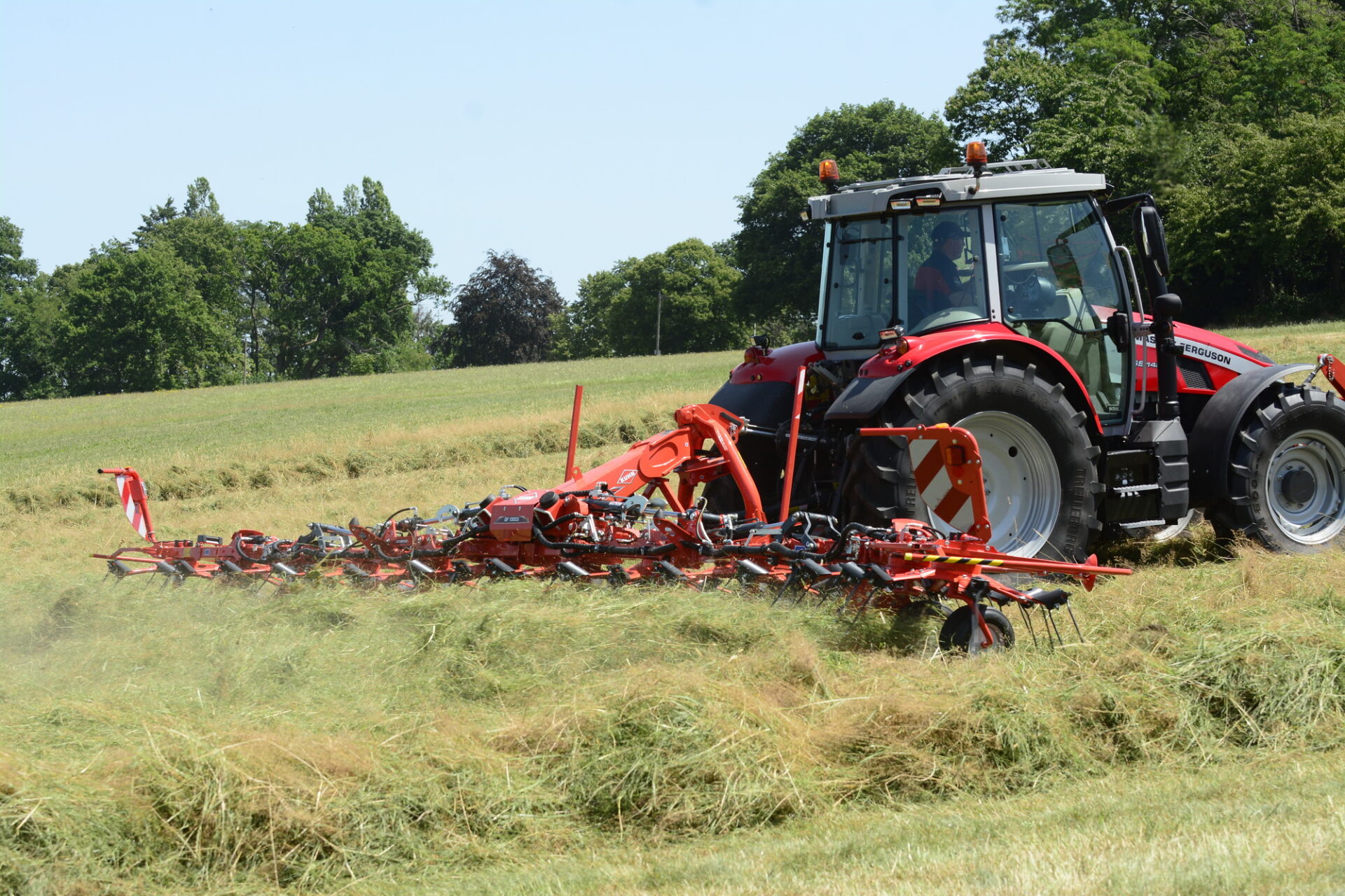 Kuhn bouwt met GF130033 breedste gedragen schudder | Veehouderij Techniek