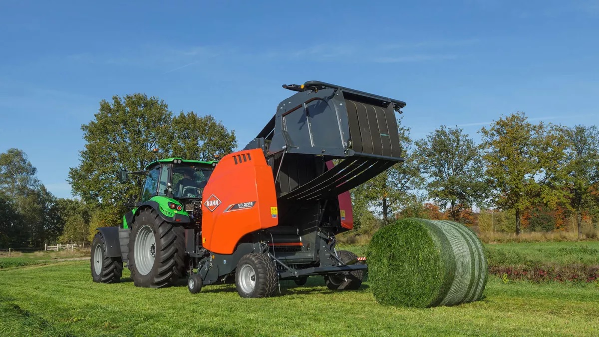 Kuhn introduceert nieuwe ronde balenpersen | Veehouderij Techniek
