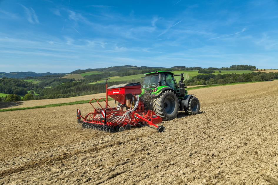 Kverneland ontwikkelt eenvoudige pneumatische opbouwzaaimachine | LandbouwMechanisatie
