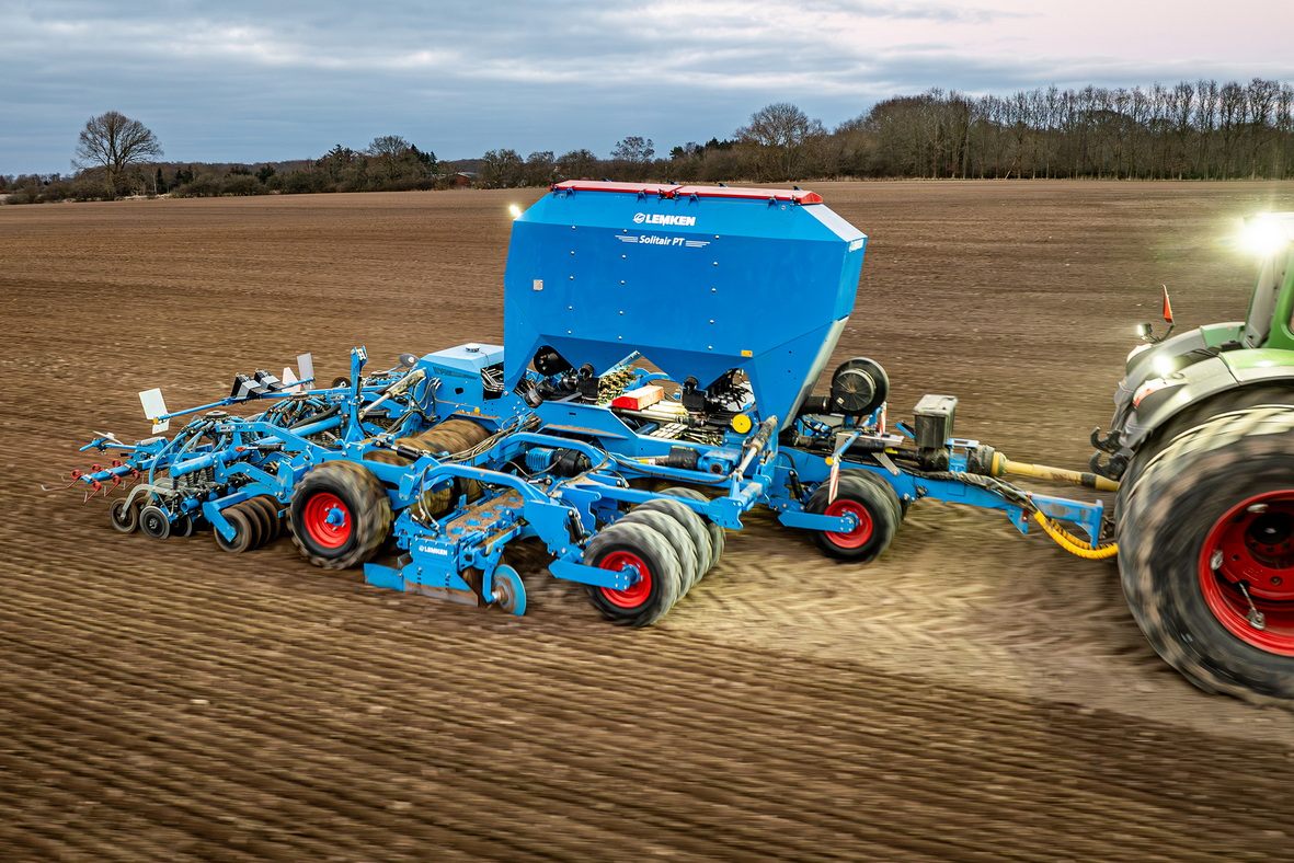 Lemken Solitair PT zaaimachine met rotorkopeg | LandbouwMechanisatie