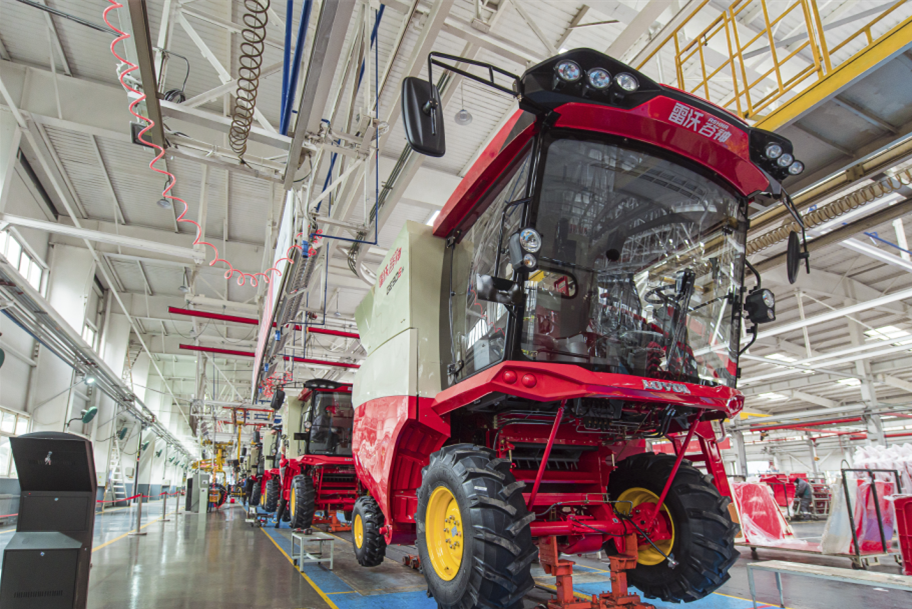 Lovol bouwt grote maaidorserfabriek | Mechaman