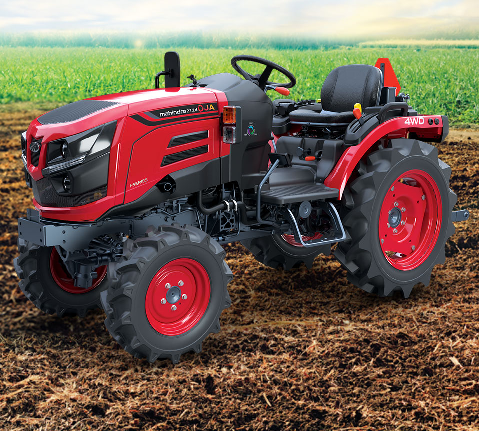 Mahindra presenteert zijn nieuwe trekkerconcept Oja | Tuin en Park Techniek