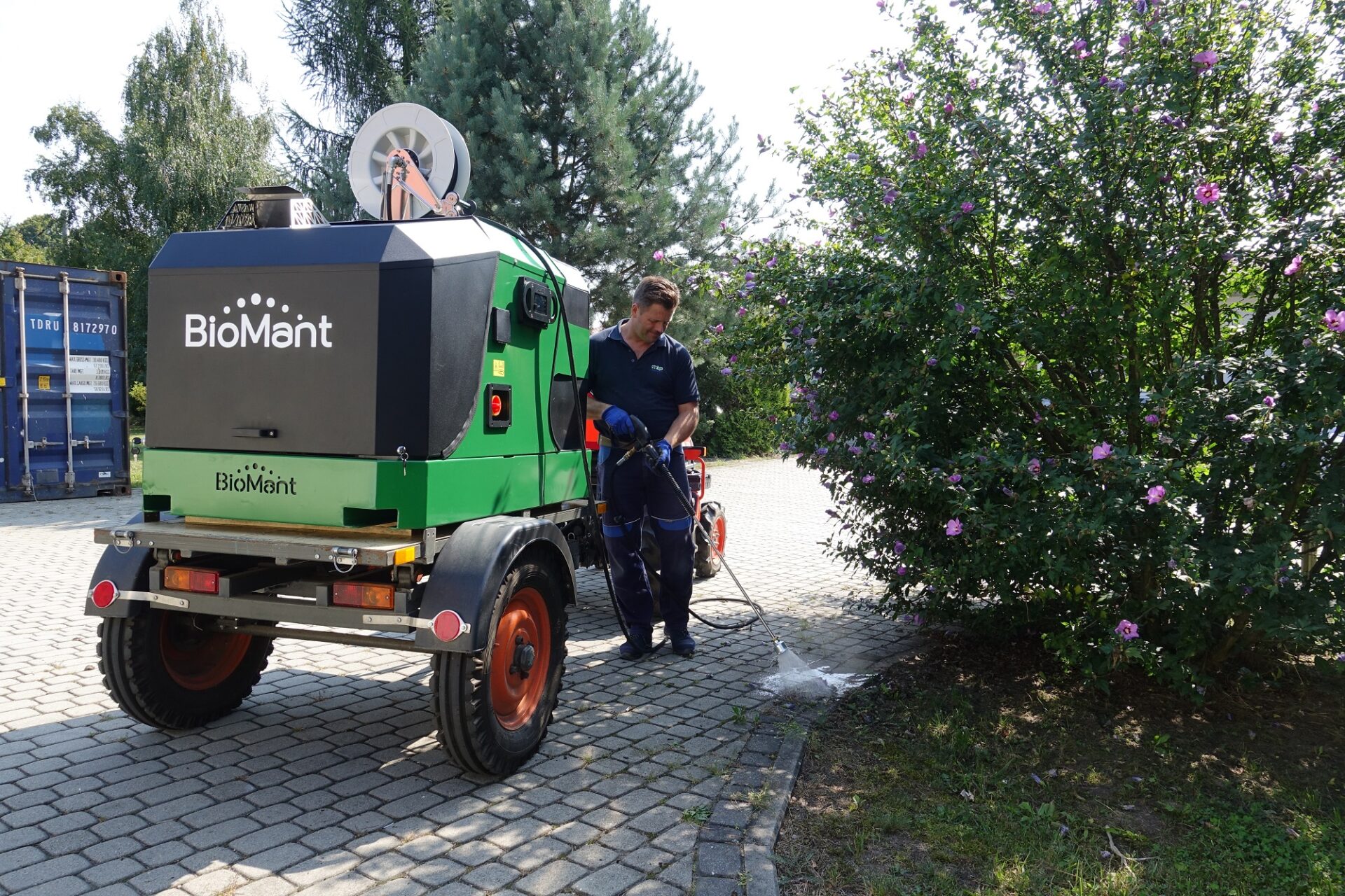 Mantis ULV voorziet heetwatermachine van eigen lithiumion-accu | Tuin en Park Techniek