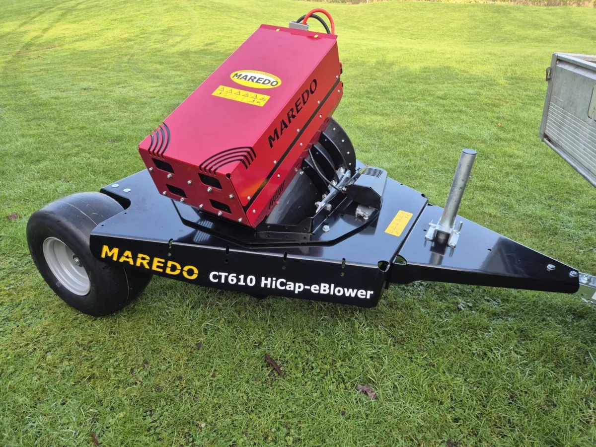 Maredo introduceert volledig elektrische turbineblazer | Tuin en Park Techniek