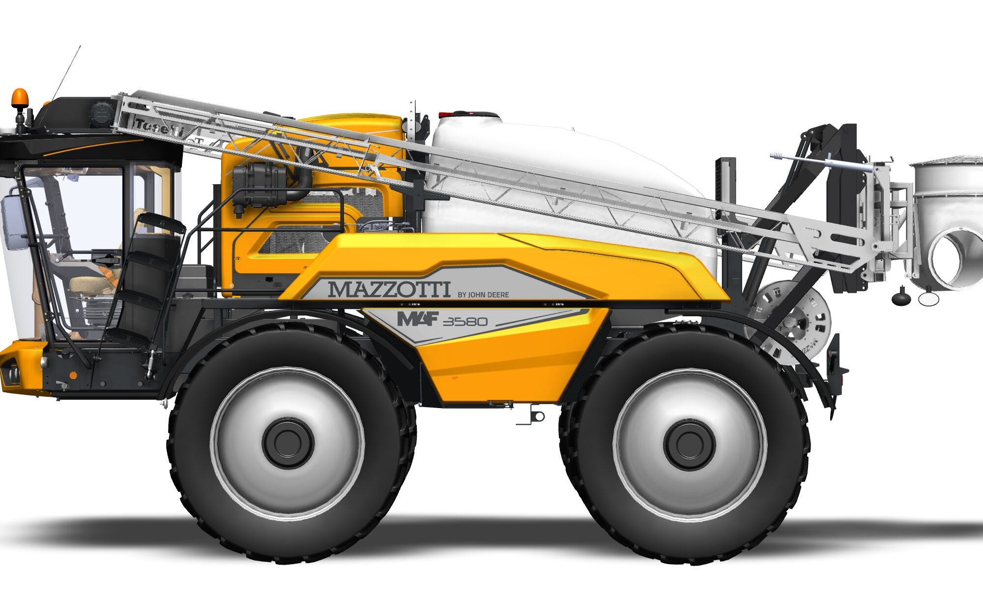 Mazzotti geeft veldspuiten nieuw design | LandbouwMechanisatie