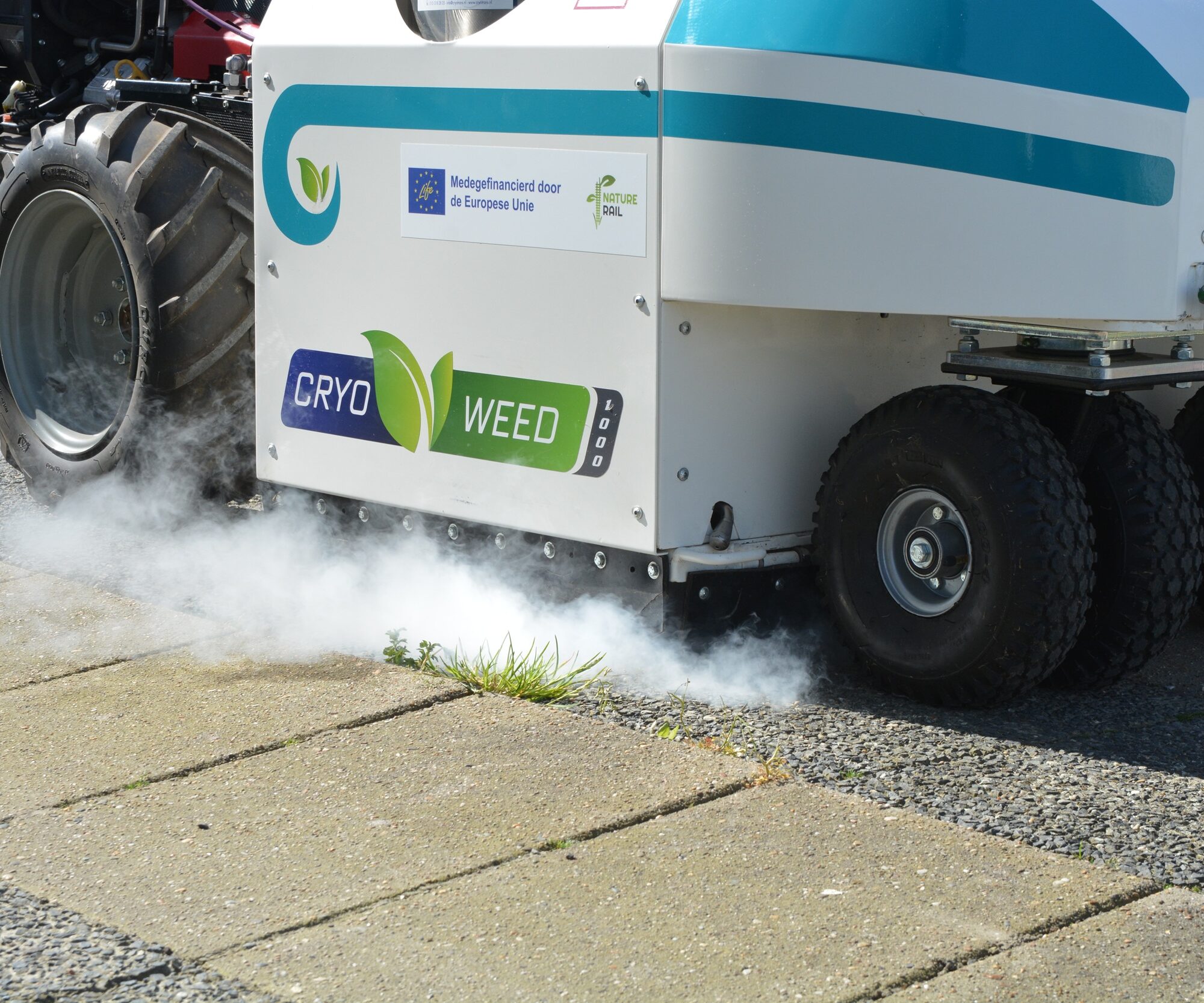 Mechanisatie voor Morgen | ProRail onderzoekt duurzame bestrijdingsmethodes | Tuin en Park Techniek
