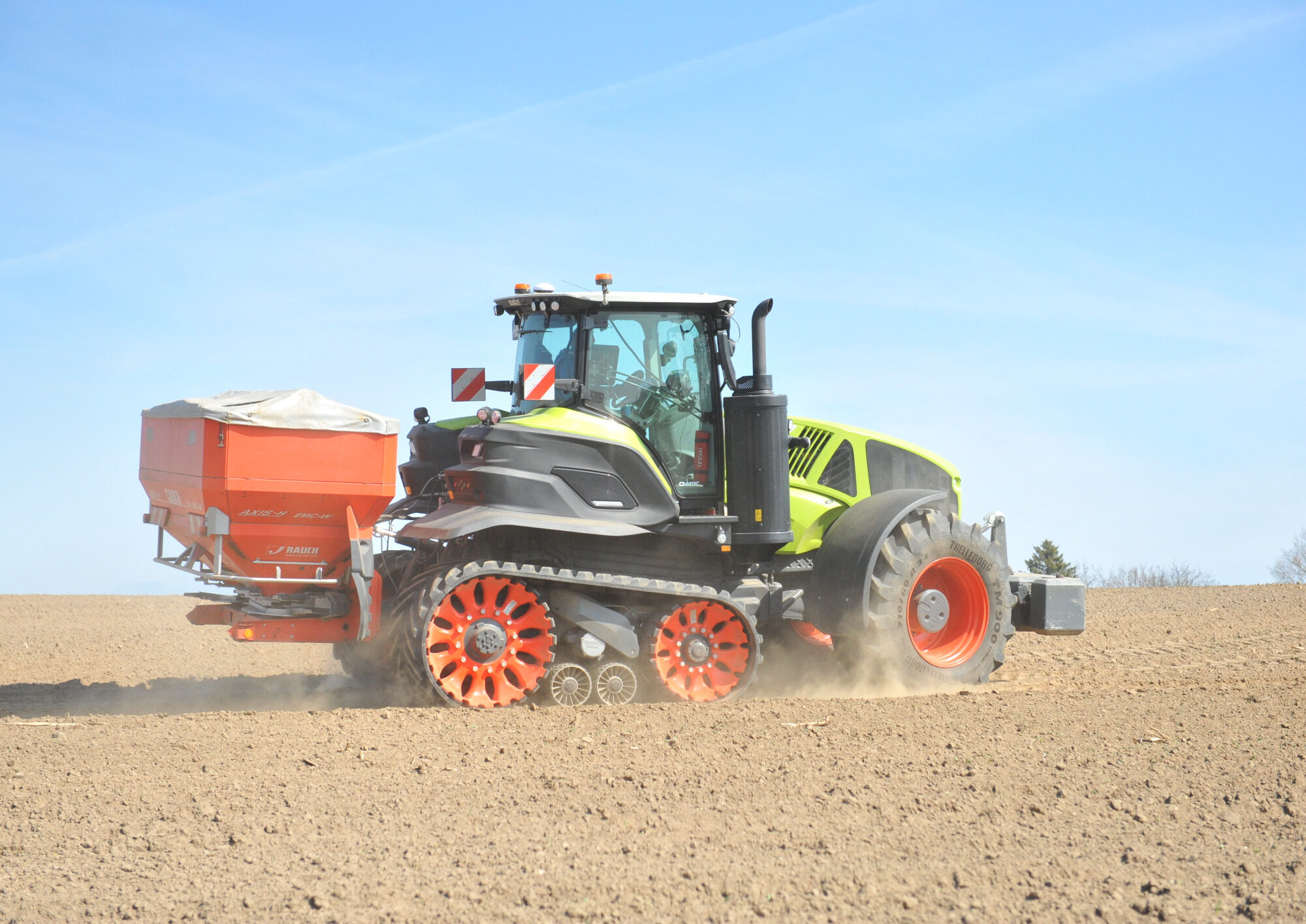 Meer rupsbreedtes voor Claas Axion Terra Trac | LandbouwMechanisatie