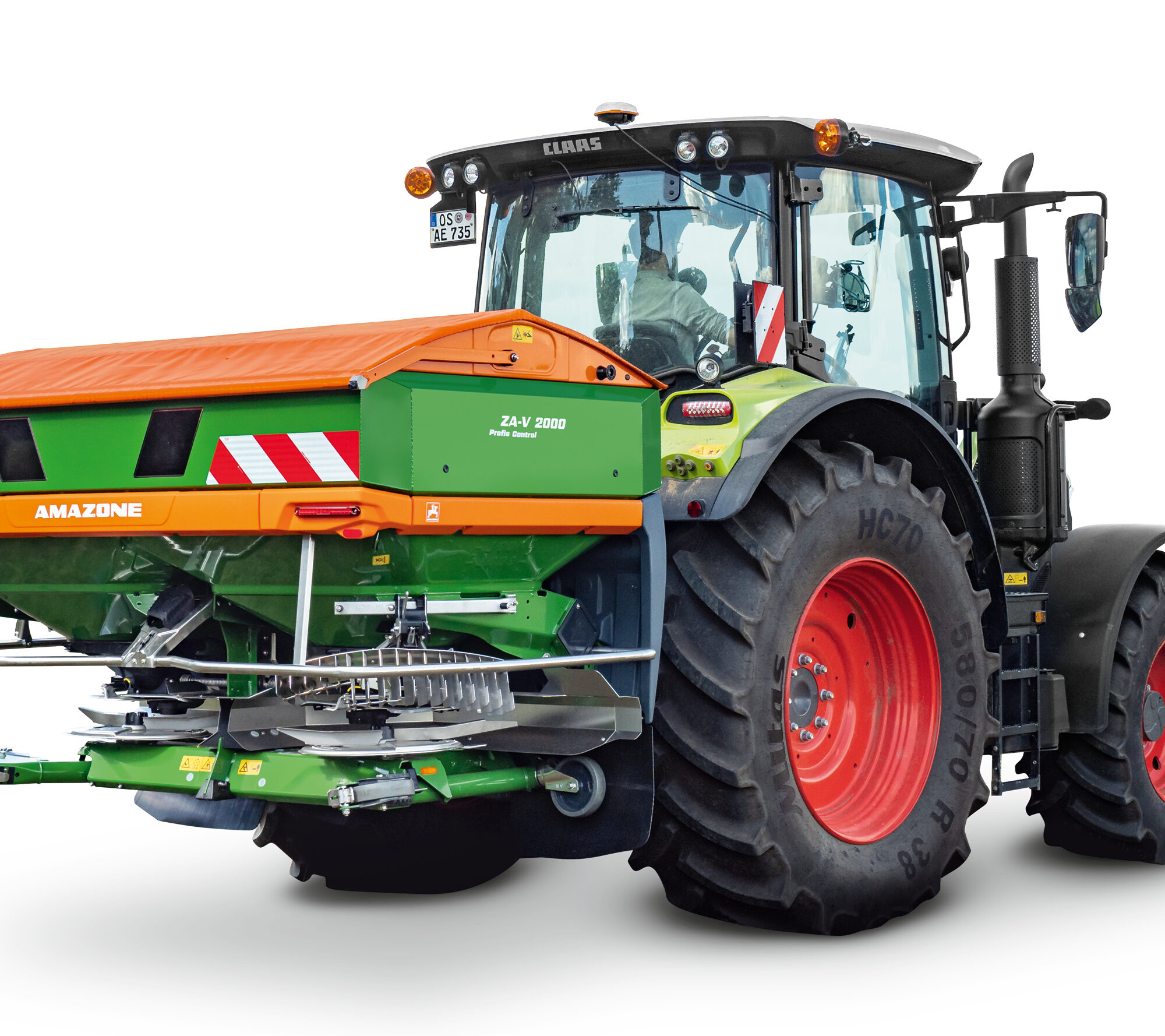 Nieuwe bedieningsterminal voor Amazone ZA-V Profis Control | LandbouwMechanisatie