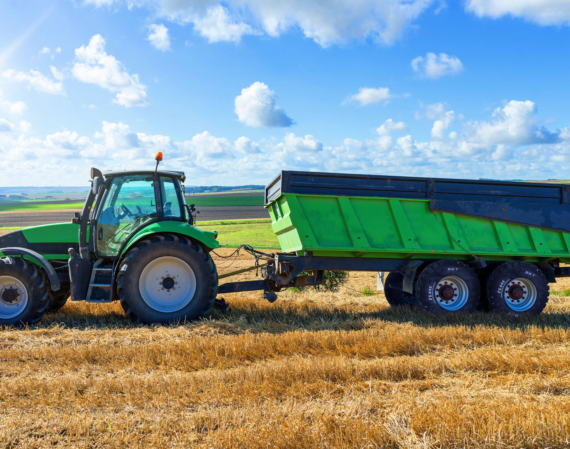 Nieuwe BKT-band voor zwaar transport | LandbouwMechanisatie