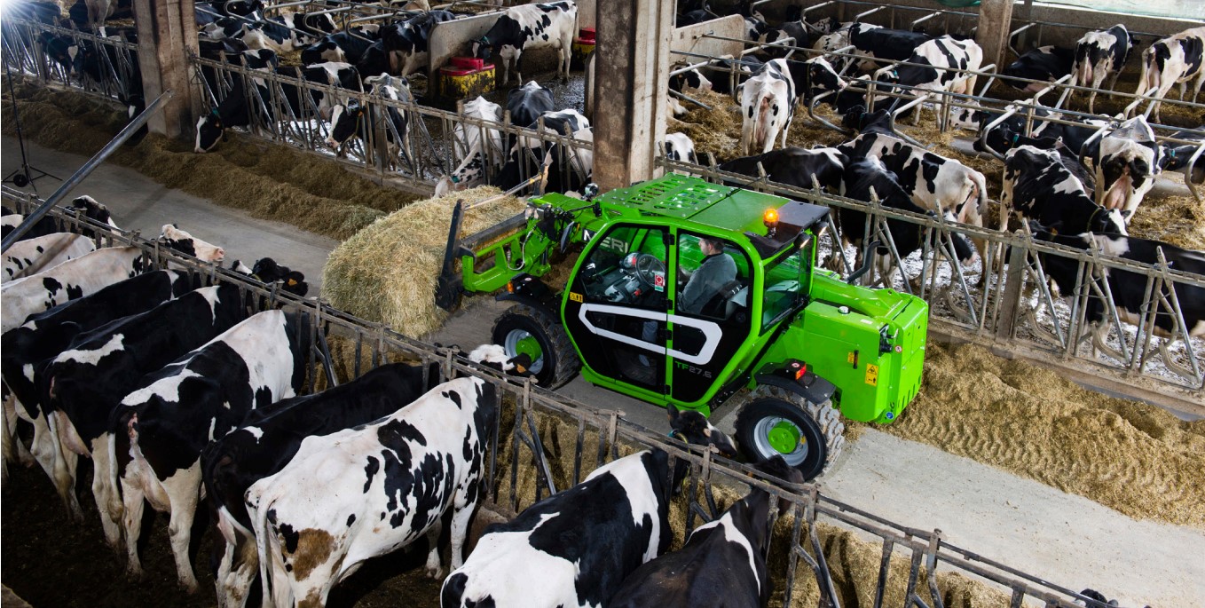 Nieuwe compacte Merlo TF27.6 verreiker | Veehouderij Techniek