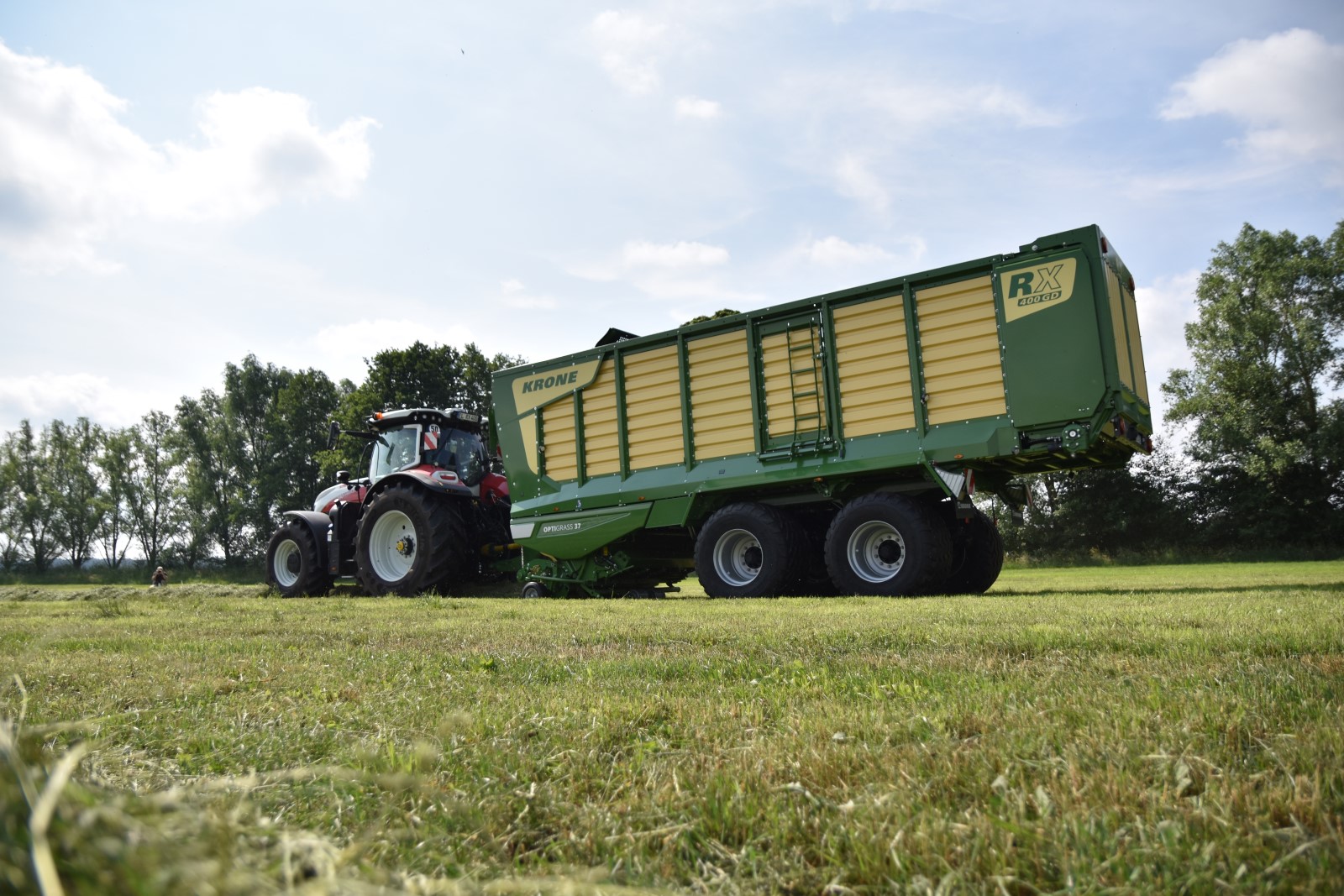 Nieuwe rotorinvoer Krone snijdt korter | Veehouderij Techniek