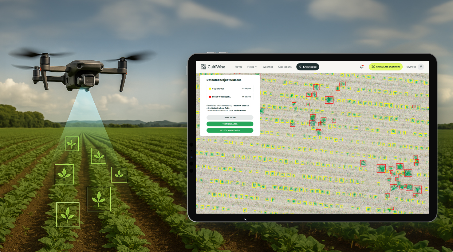 Onkruiden herkennen met drone | LandbouwMechanisatie