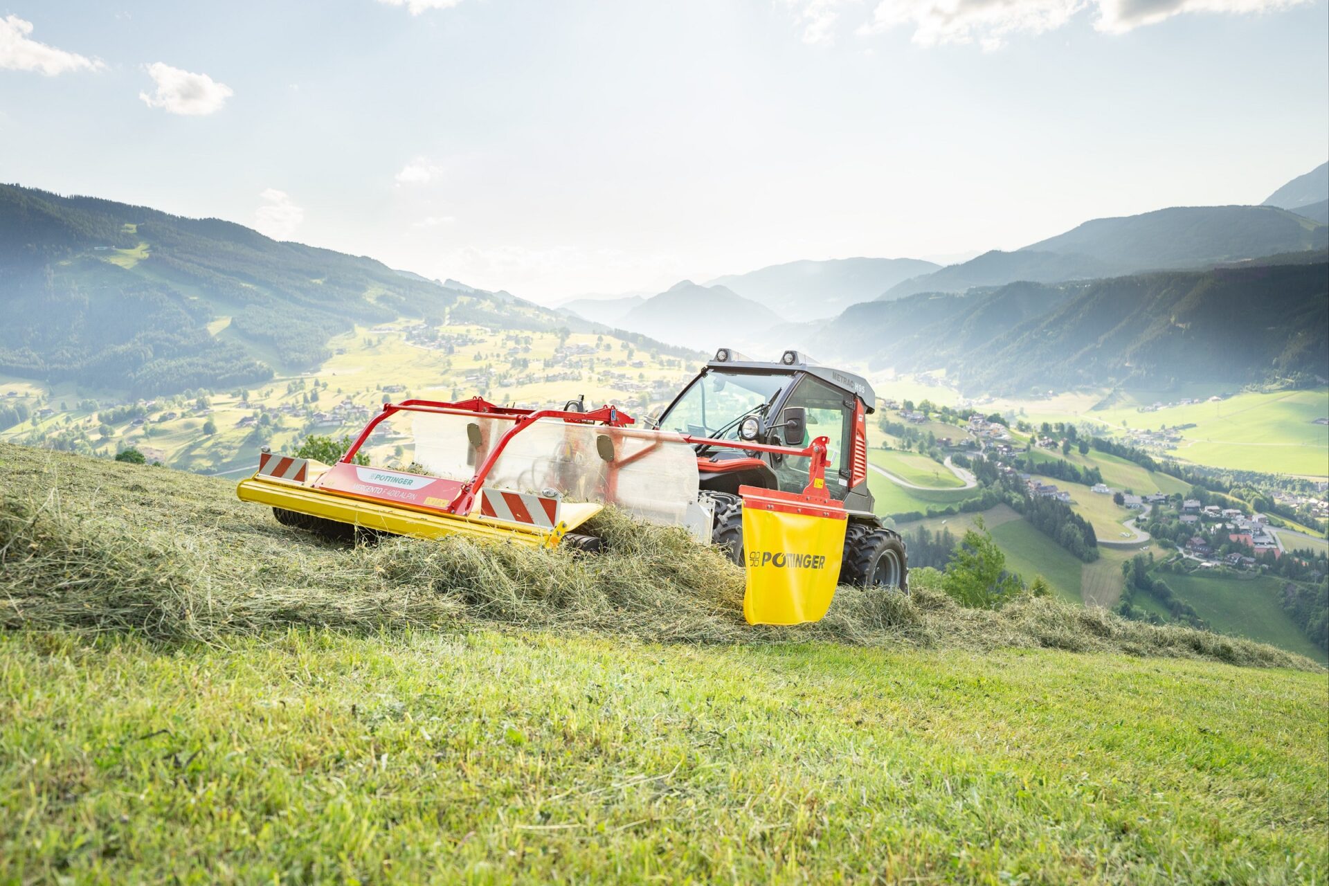Pöttinger Mergento Alpin voor op de helling | Veehouderij Techniek