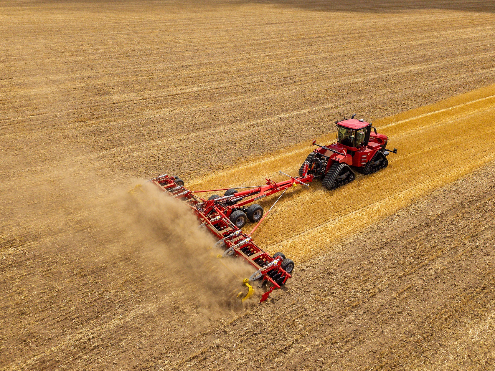 Pöttinger Terradisc schijveneg werkt 12,5 meter breed | LandbouwMechanisatie