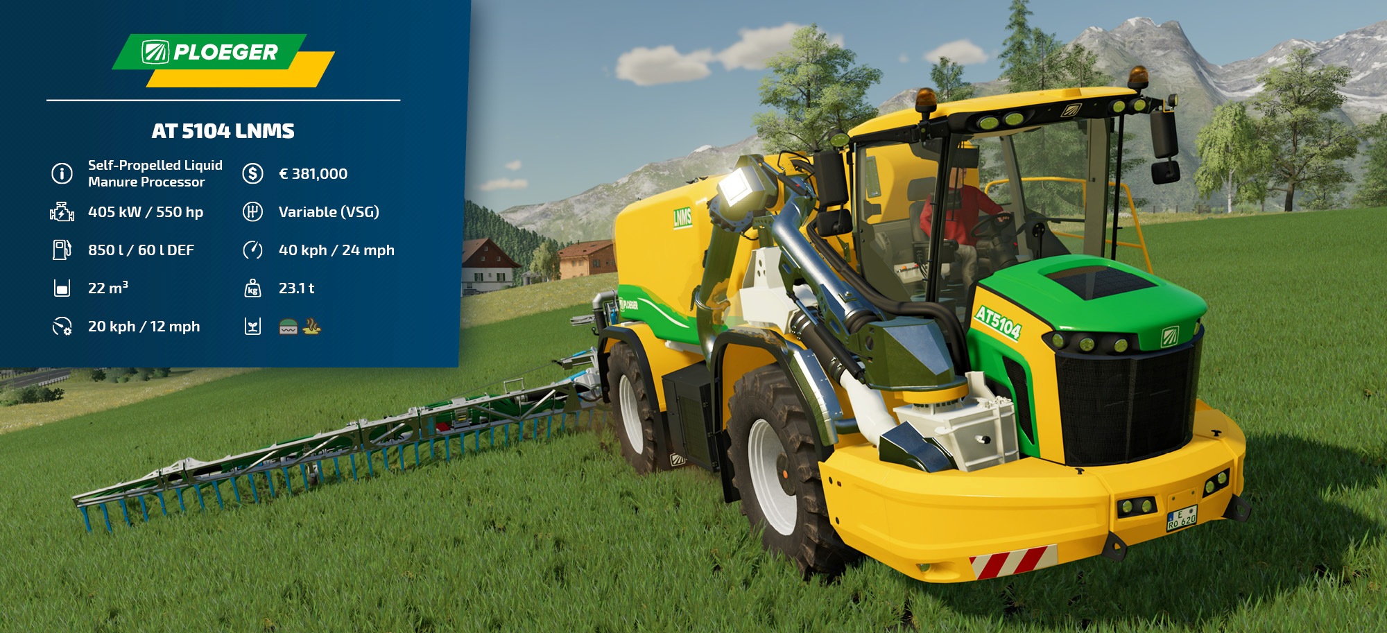 Ploeger maakt debuut in Farming Simulator | LandbouwMechanisatie