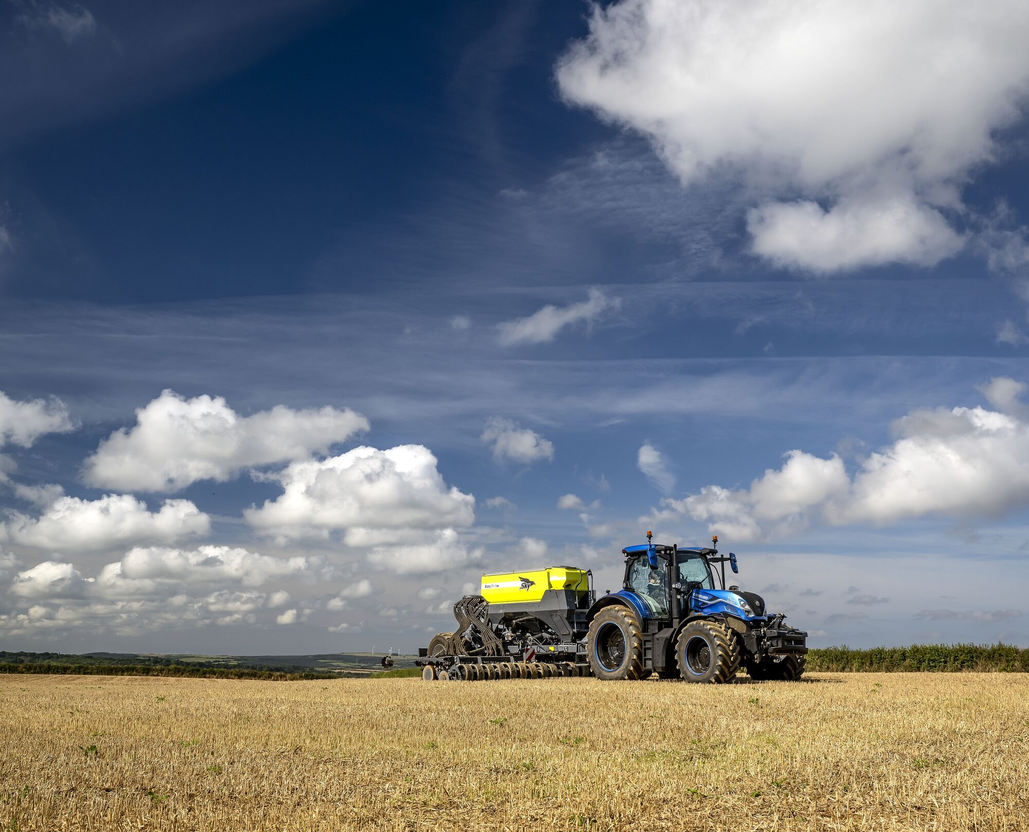 Prototype New Holland T7 Methane Power LNG | LandbouwMechanisatie