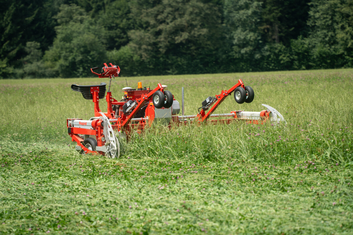 Rapid bouwt autonome bergmaaier | Veehouderij Techniek
