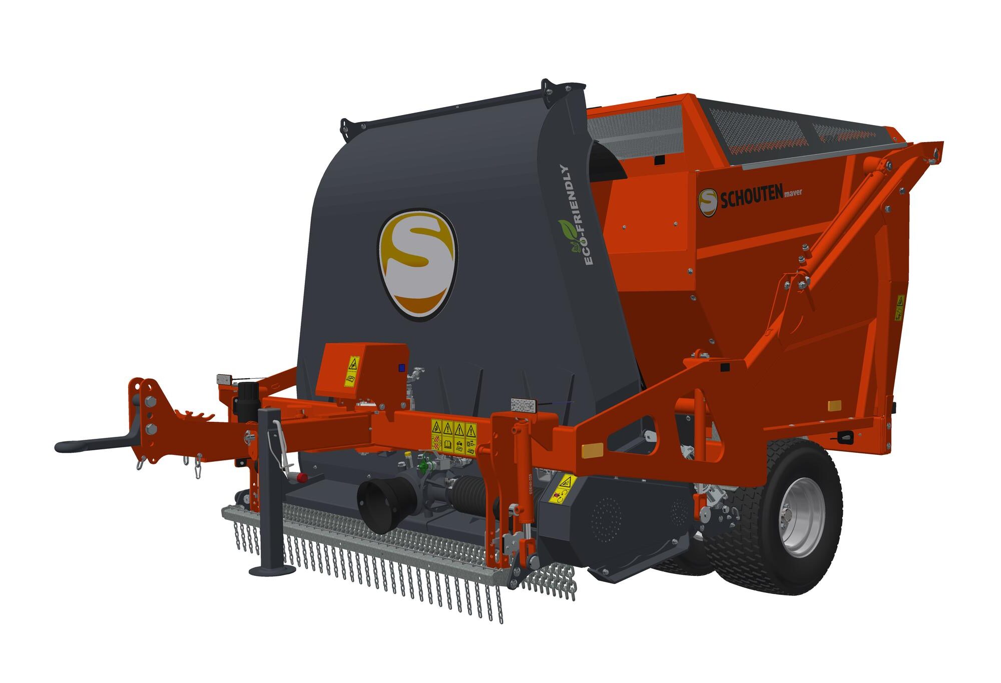 Schouten presenteert nieuwe Maver maai-verticuteermachine | Tuin en Park Techniek