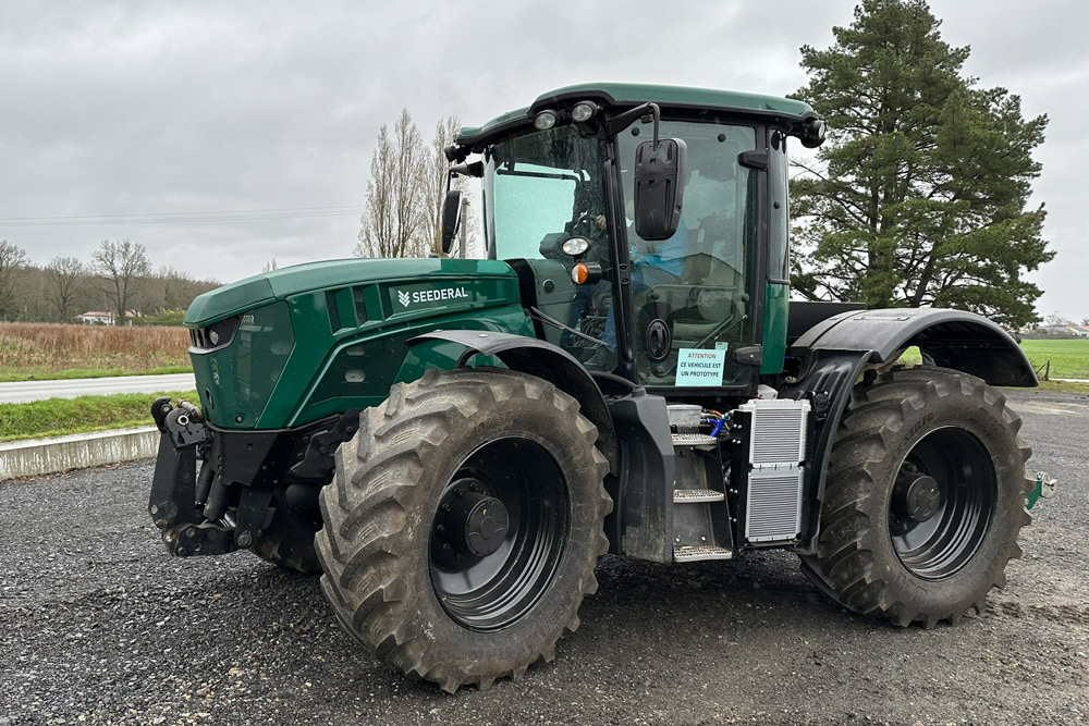 Seederal presenteert prototype elektrische trekker | LandbouwMechanisatie