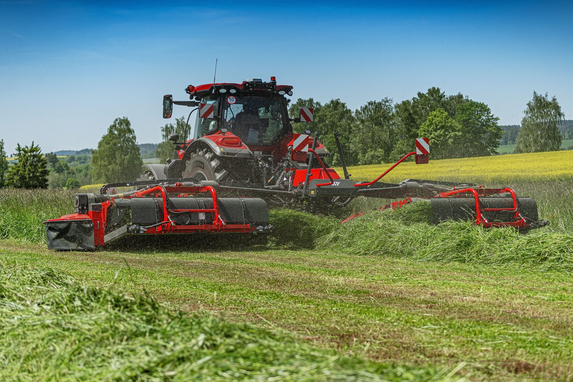 Sip triplemaaier met dwarsafvoerbanden | Veehouderij Techniek