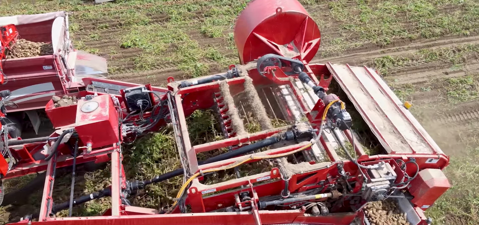 Spudnik met elektrische Airseperator | LandbouwMechanisatie