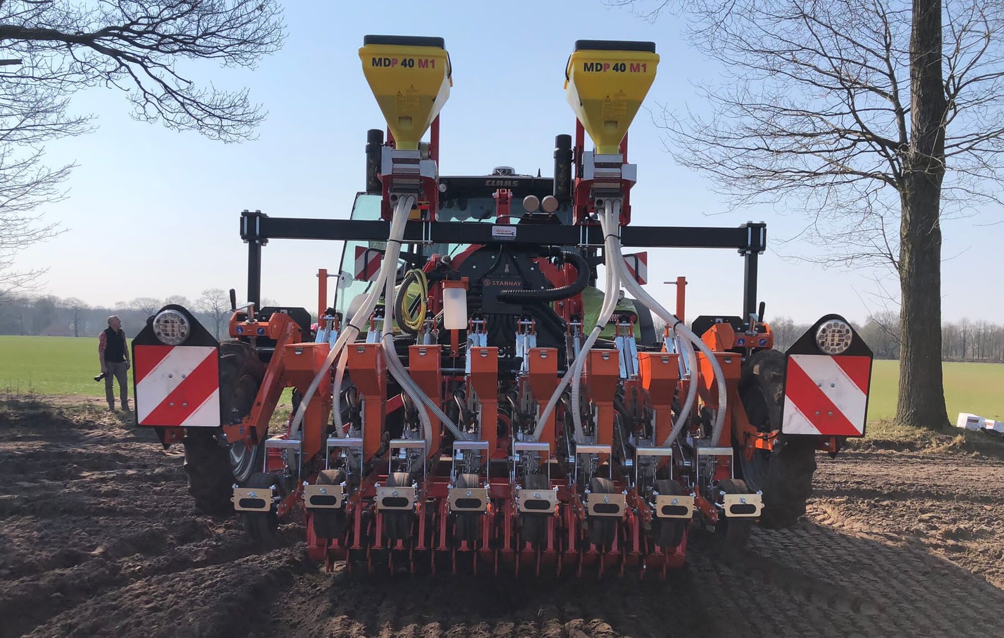 Stanhay precisiezaaimachine in Nederland | LandbouwMechanisatie