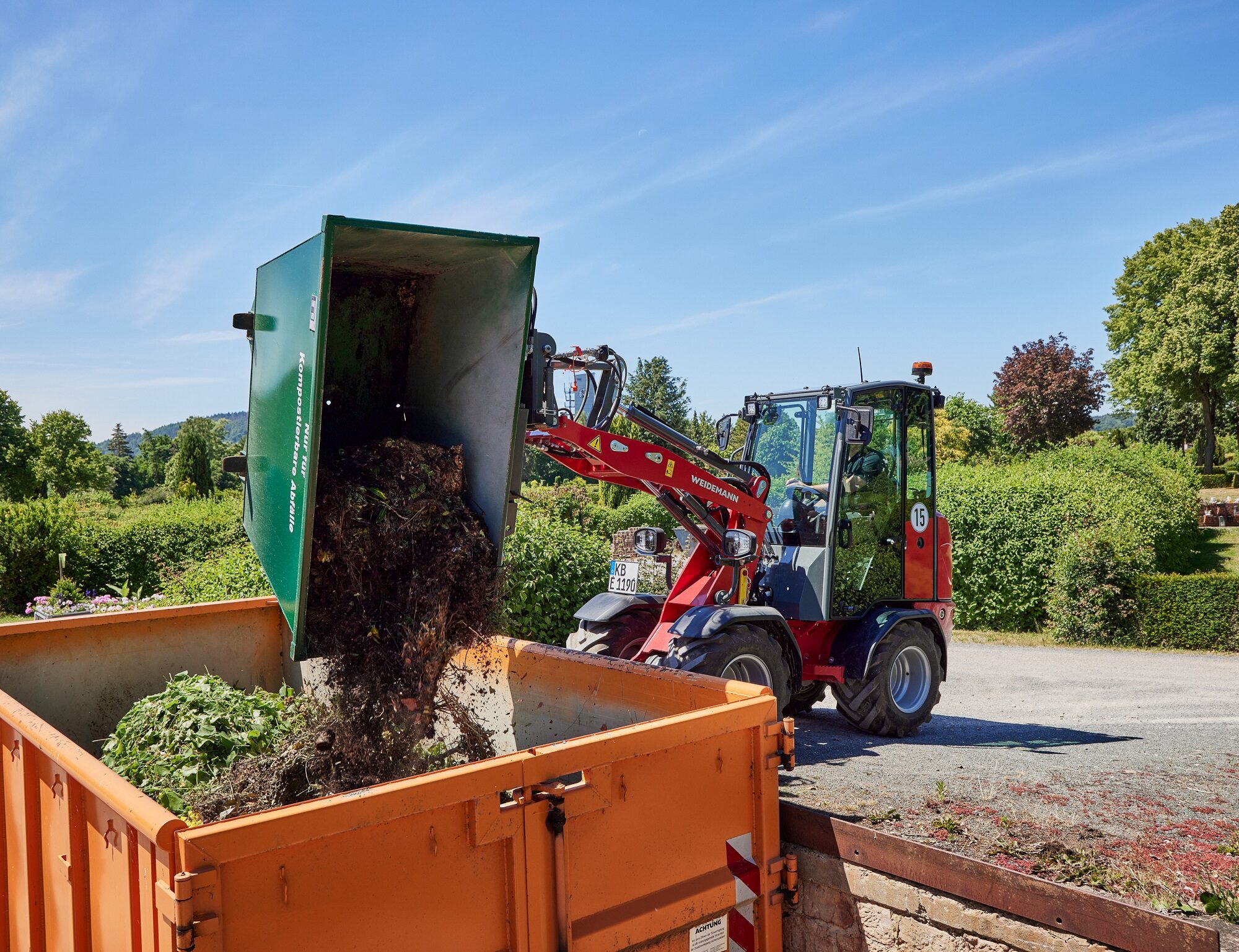 Weidemann 1190e met lithium-ion accu | Tuin en Park Techniek