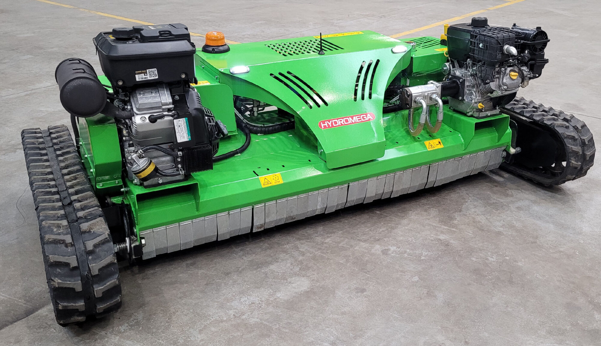 Zelfrijdende klepelmaaier van Hydromega | Tuin en Park Techniek