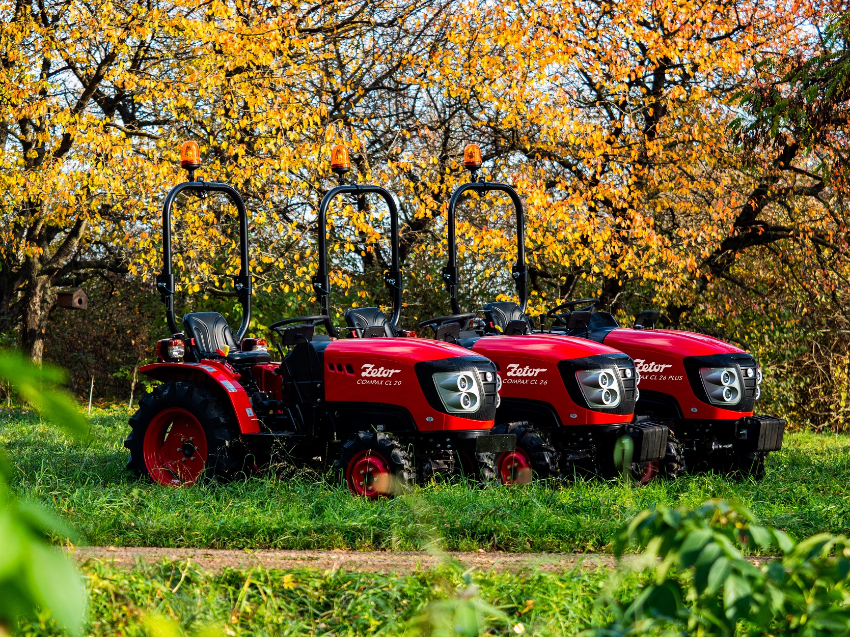 Zetor Compax serie naar beneden uitgebreid | Tuin en Park Techniek