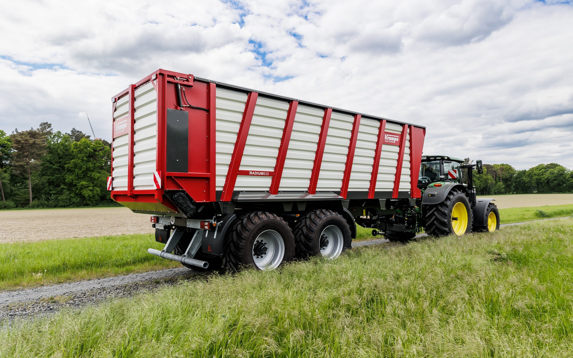 Zo ziet de Radium-silagewagen van Krampe er uit | Veehouderij Techniek