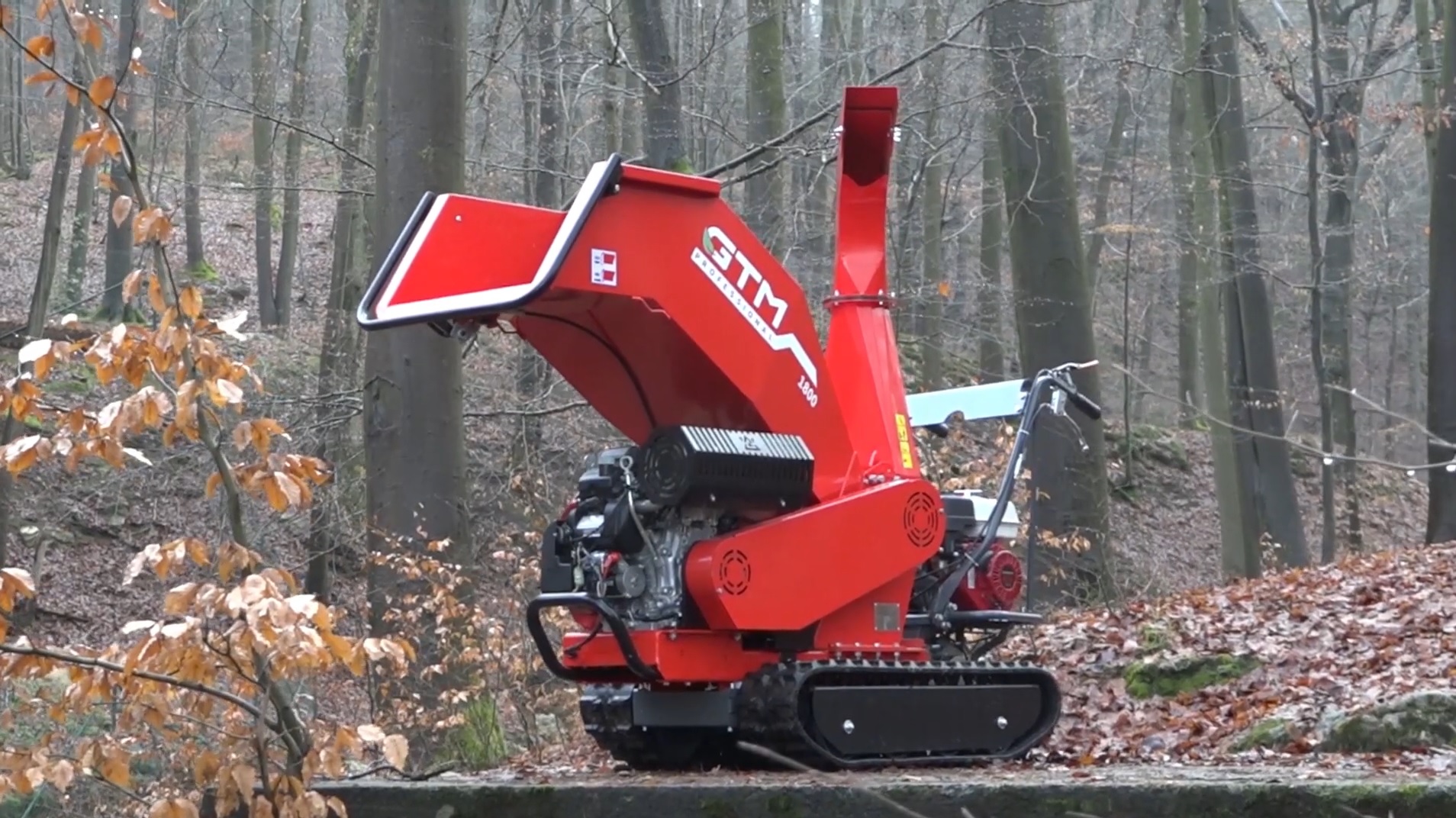 Zwaardere 1800R versnipperaar van GTM Professional | Tuin en Park Techniek