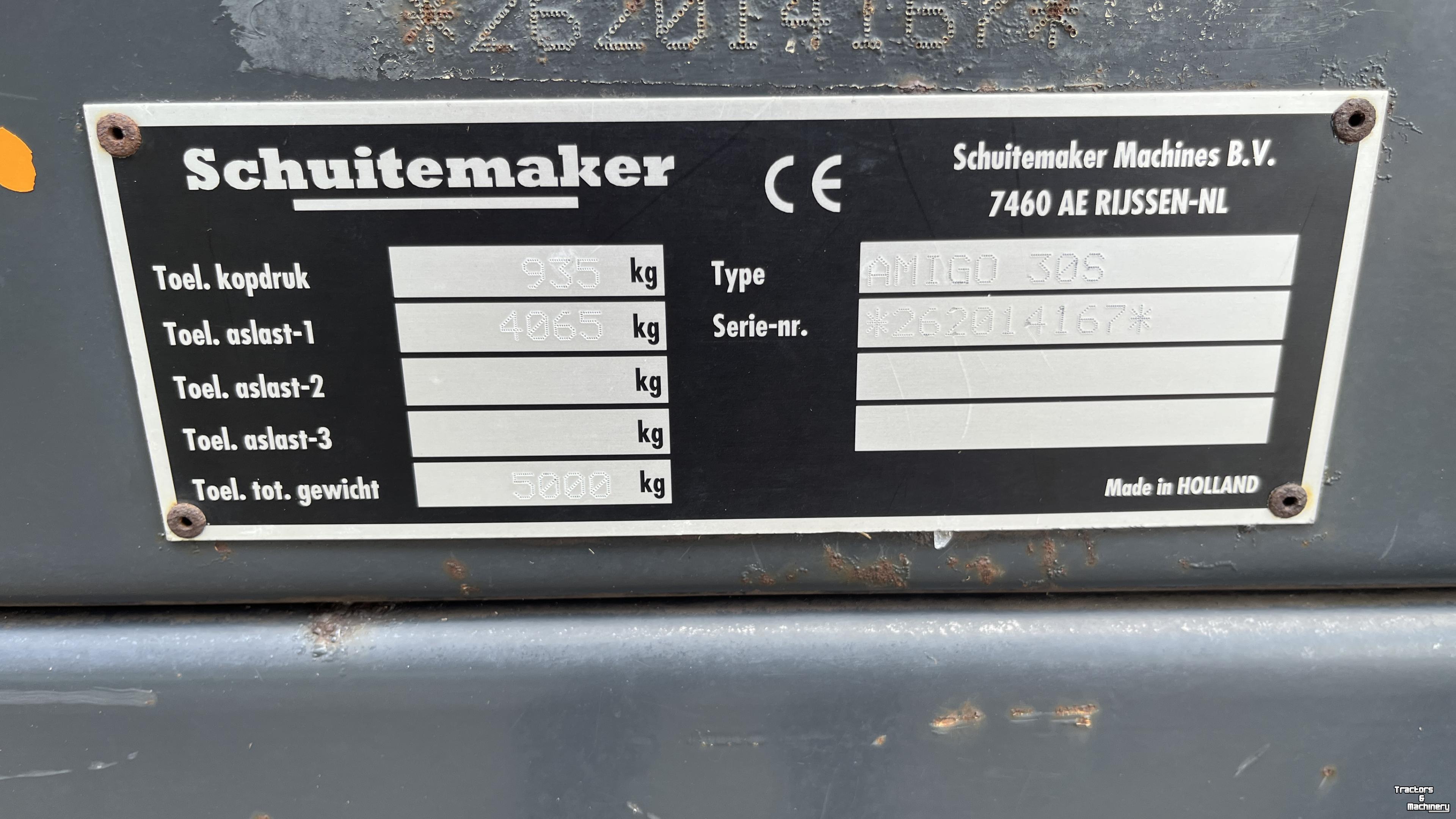 Blokkendoseerwagen Schuitemaker Schuitemaker 30S