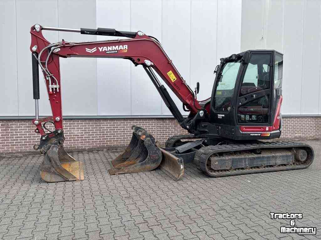Mini-graver / Mini-graafmachine Yanmar VIO80