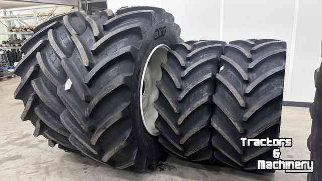 Wielen, Banden, Velgen & Afstandsringen BKT 710/60 R38 + 600/60 R28 op velg