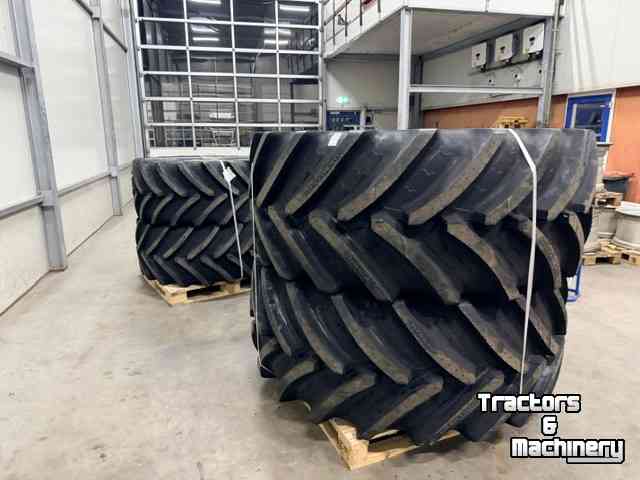 Wielen, Banden, Velgen & Afstandsringen BKT 710/60 R38 + 600/60 R28 op velg