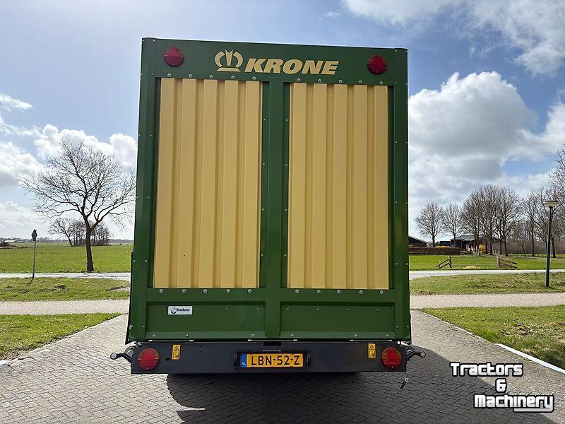 Opraapwagen Krone MX 370 GD + Bandje