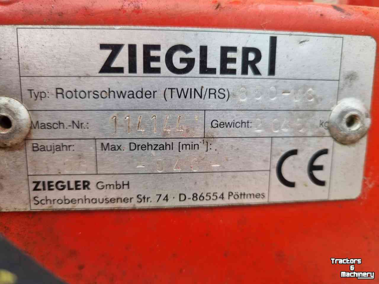 Rugger / Hark Ziegler Twin 850 VS Zwadhark