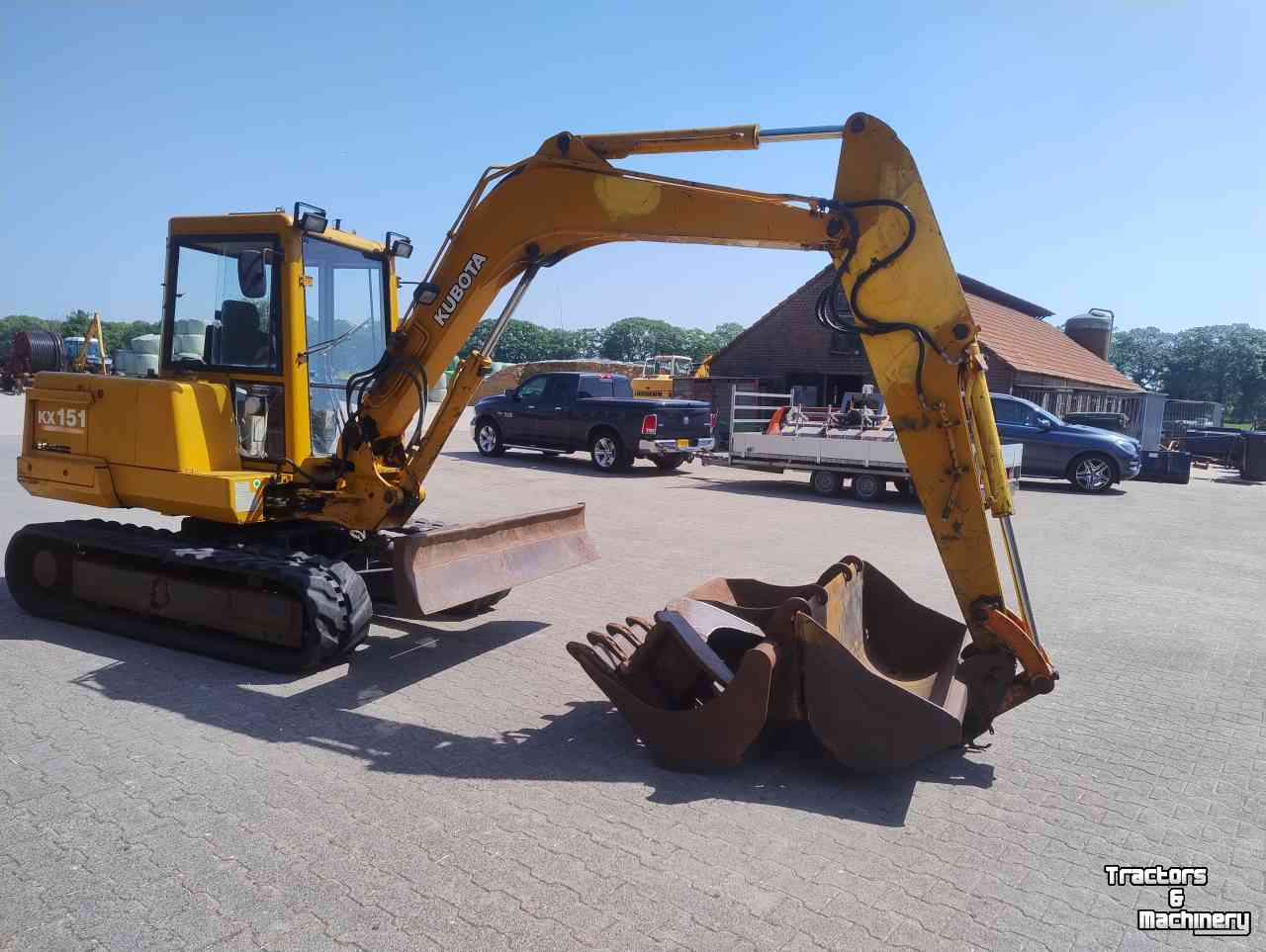 Rupskraan / Graafmachine op rupsen  Kx151