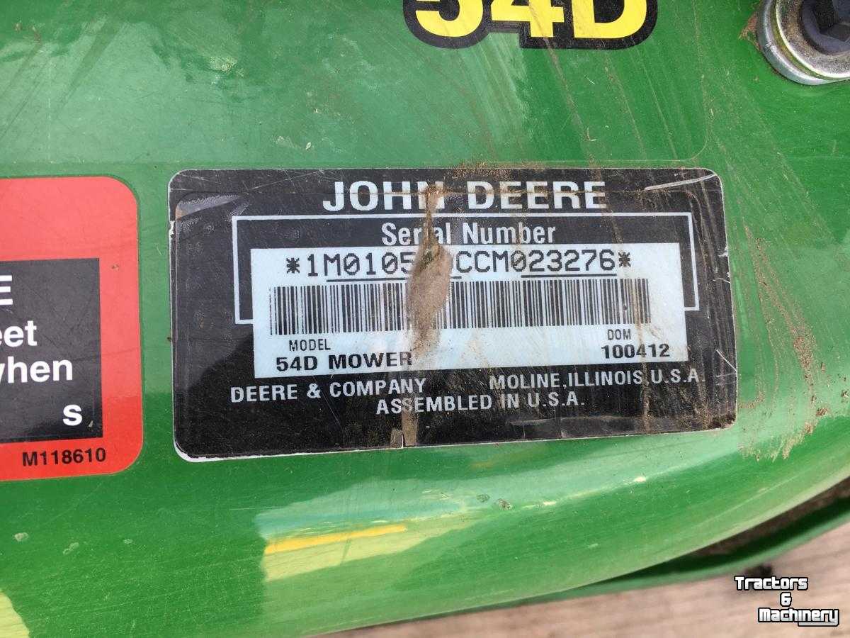 Traktoren John Deere 1026R MFWD MID MOWER LOADER TRACTOR CO USA