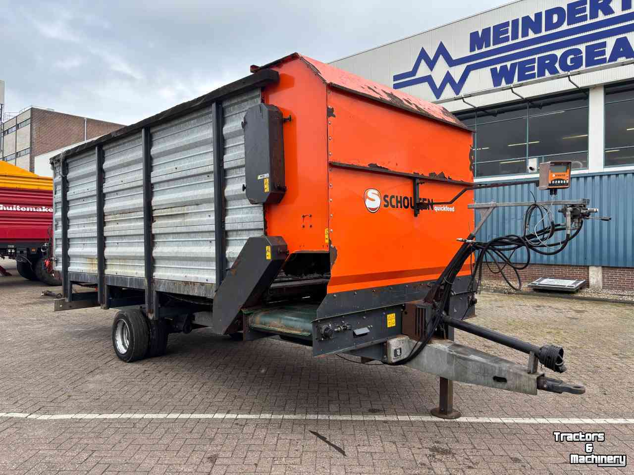 Voerverdeelwagen  / Voerdoseerwagen Schouten Quickfeed VDW 300V