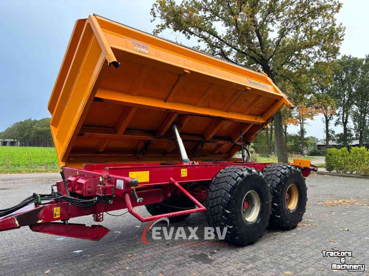 Kipper / Kiepwagen / Landbouwkipper Veenhuis JVT 23