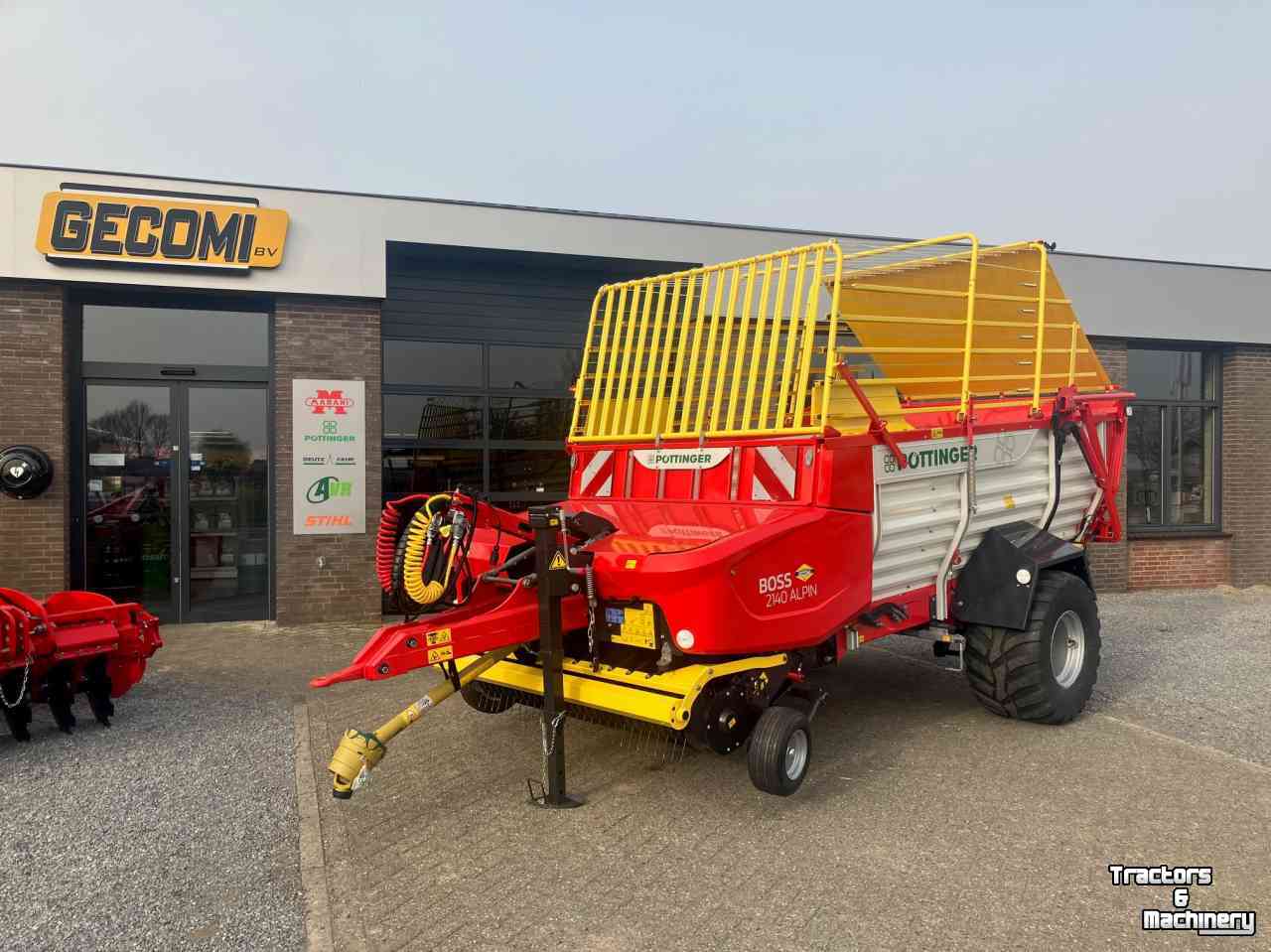 Opraapwagen Pottinger Boss 2140 Alpin uit voorraad leverbaar