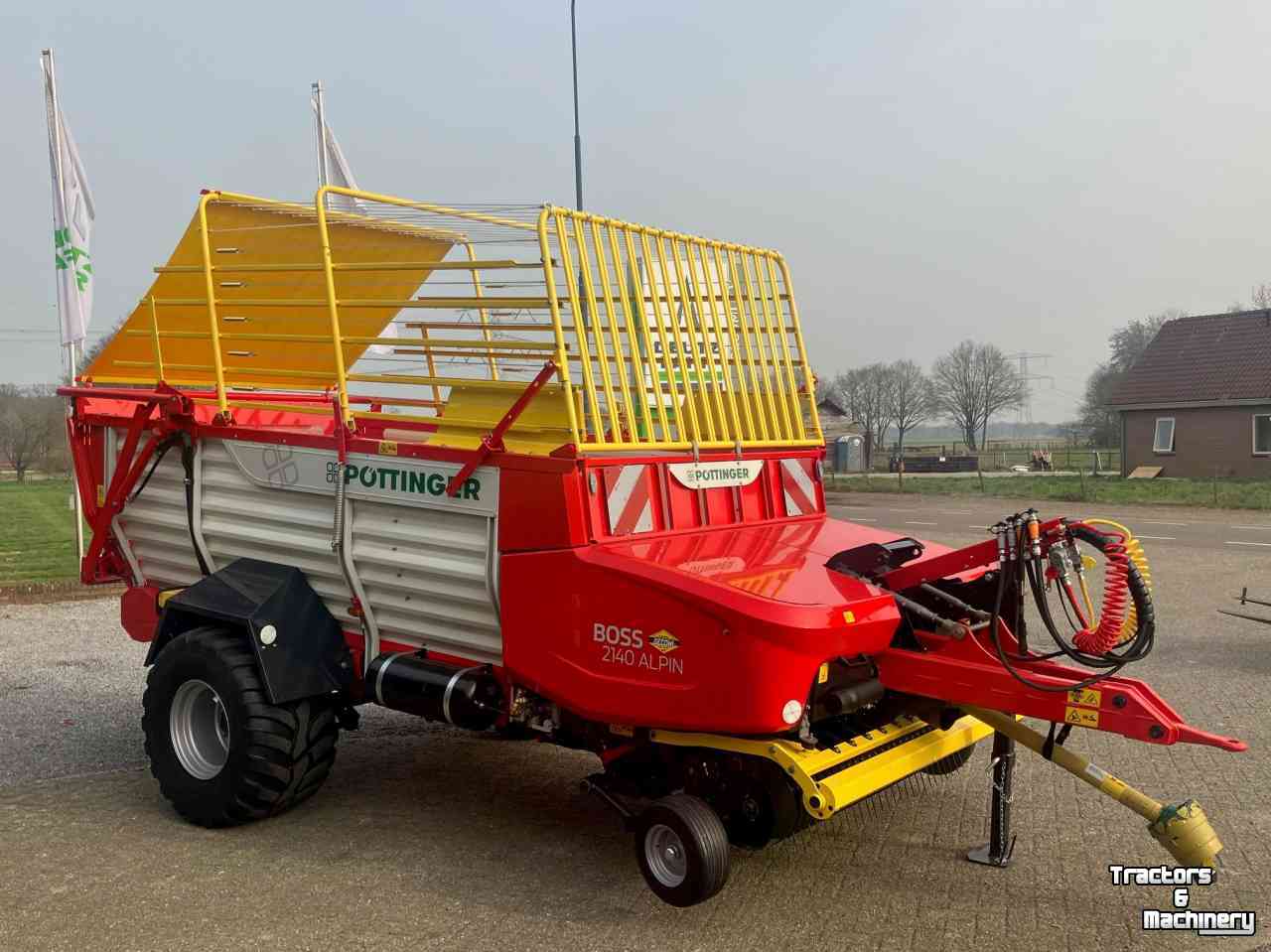 Opraapwagen Pottinger Boss 2140 Alpin uit voorraad leverbaar