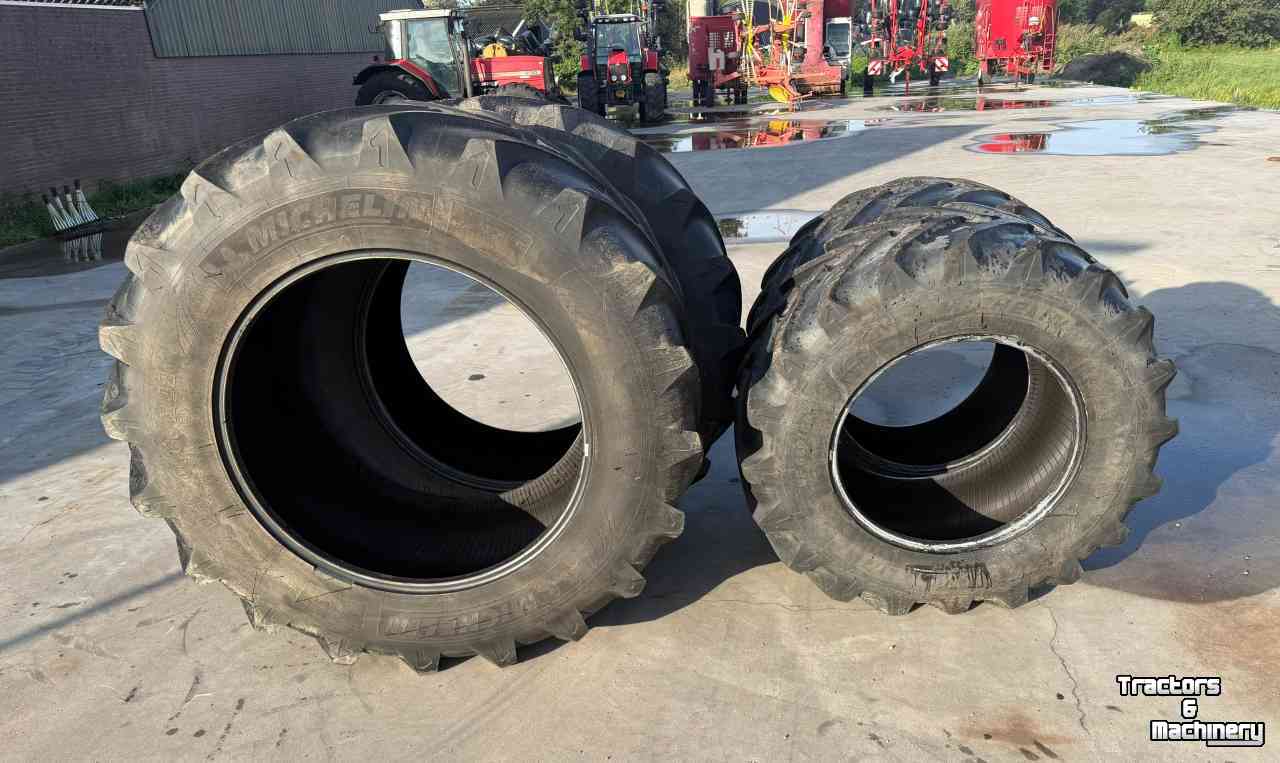 Wielen, Banden, Velgen & Afstandsringen Michelin Michelin Xeobib VF 710/60R42 + VF 600/60R30