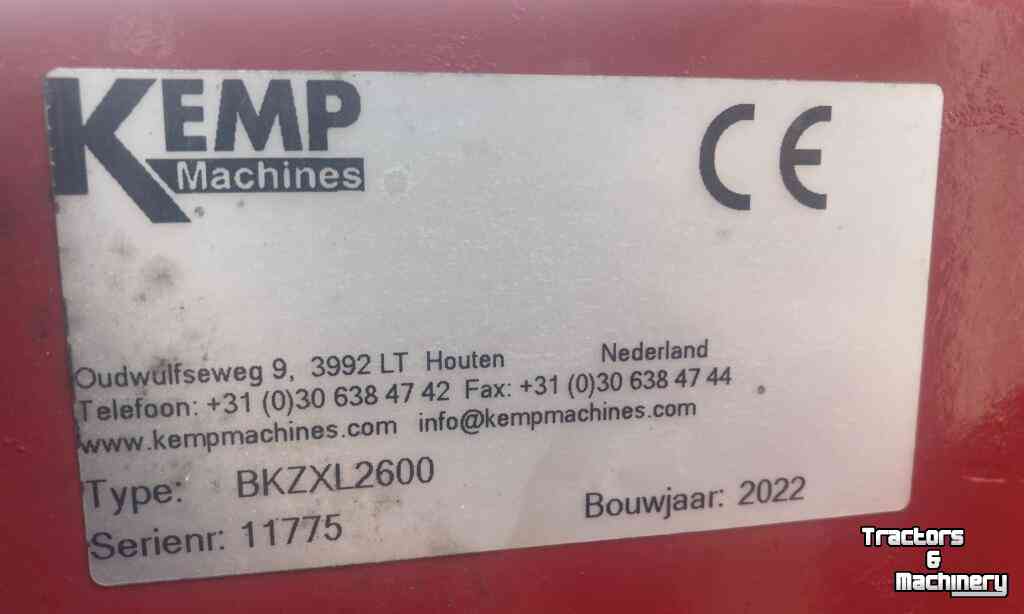 Balenklem Kemp BKZ XL 2600 Balenklem