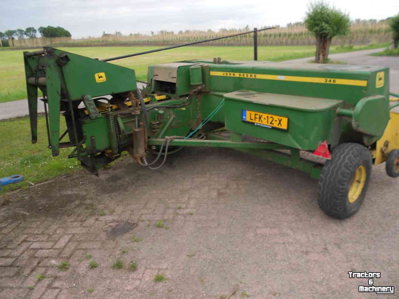 Persen / Balenpers / Pakkenpers John Deere 346