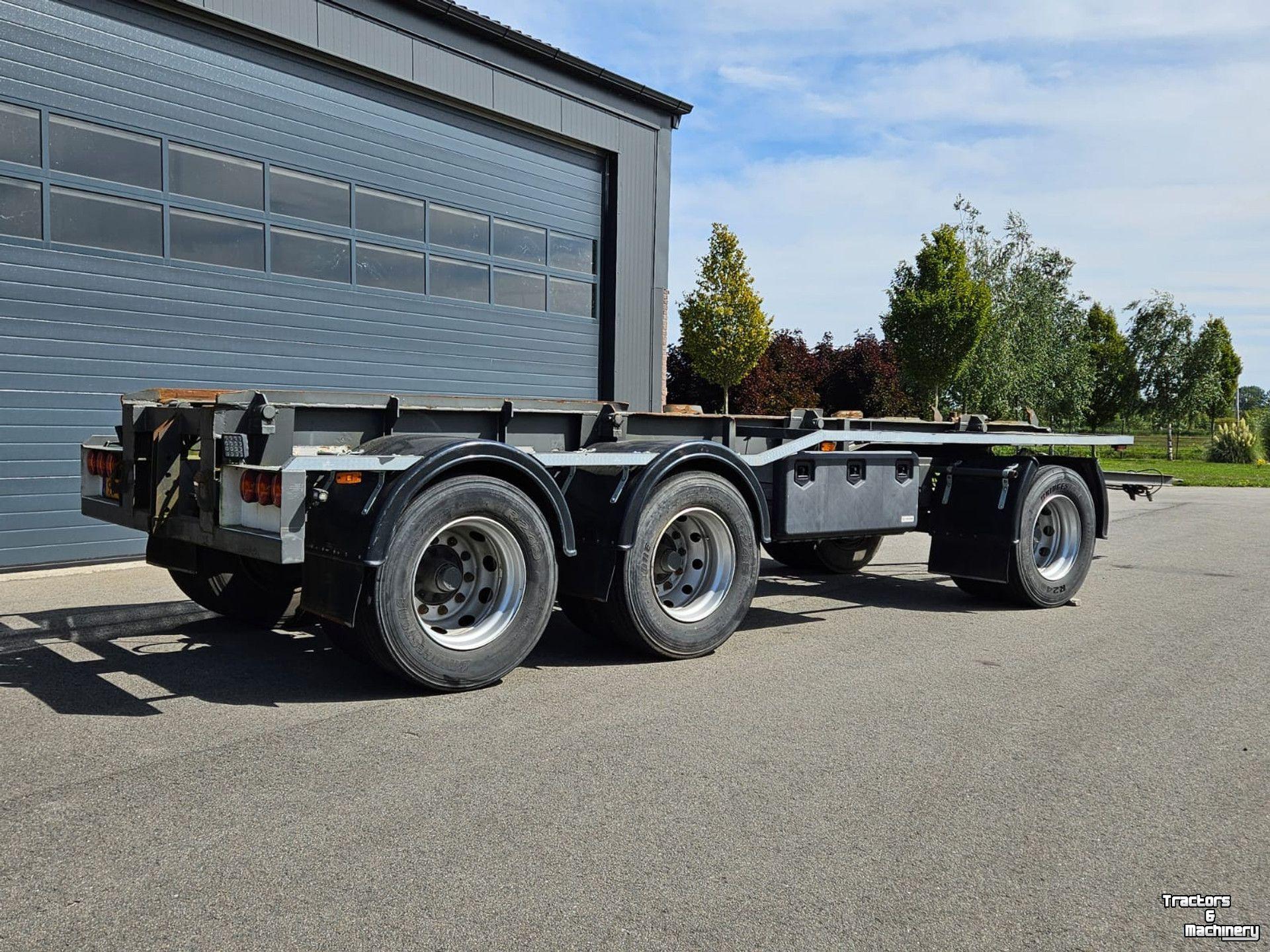 Dieplader / Aanhanger  MLB-28 schamelwagen/containeraanhangwagen