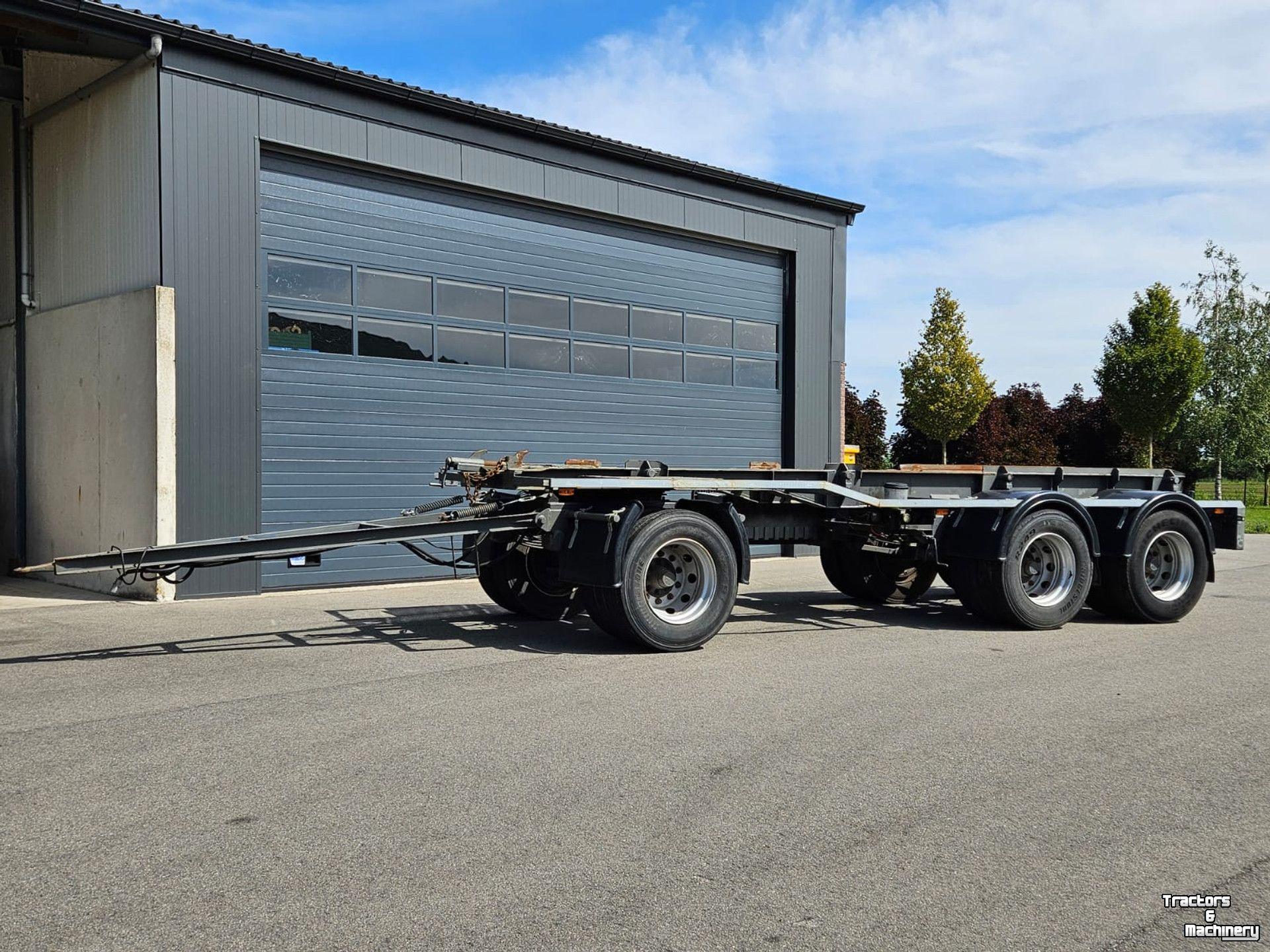 Dieplader / Aanhanger  MLB-28 schamelwagen/containeraanhangwagen